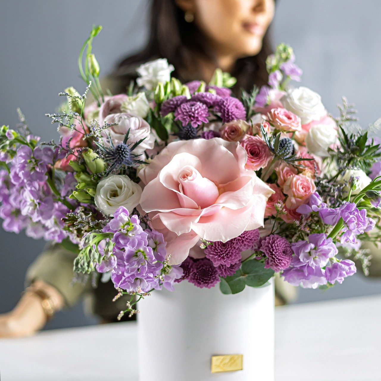 Bouquet vibrant mixte